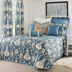 Thomasville At Home Delhi Bedspreads, Queen 118" Long x 102" Wide, Single Cotton Bedspread (1), Bedroom