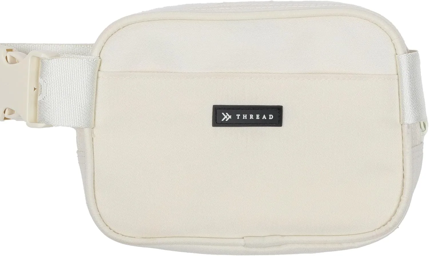 Thread Wallets Fanny Pack Small Travel Crossbody Bags for Women, Men - Durable, Stylish, Convenient Womens & Mens Cross Body Sling Bag Fanny Pack for Phone & Personal Items (Off White)