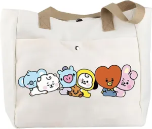 TOBGBE Album Inspired Gift Song Friends Zipper Pouch Makeup Bag Singer Idea (Kpop)