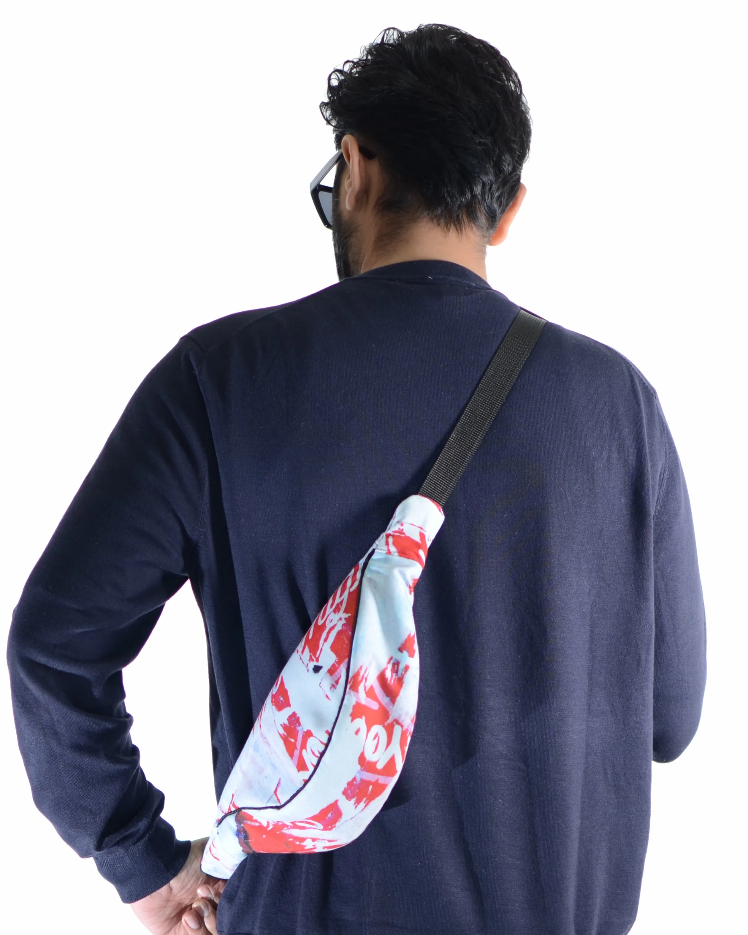 Torn Typo Shoulder Bag