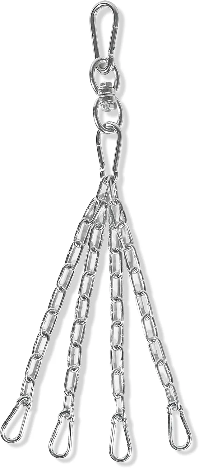 Trademark Innovations Boxing Kick Boxing Heavy Bag Chain Hanger and Swivel