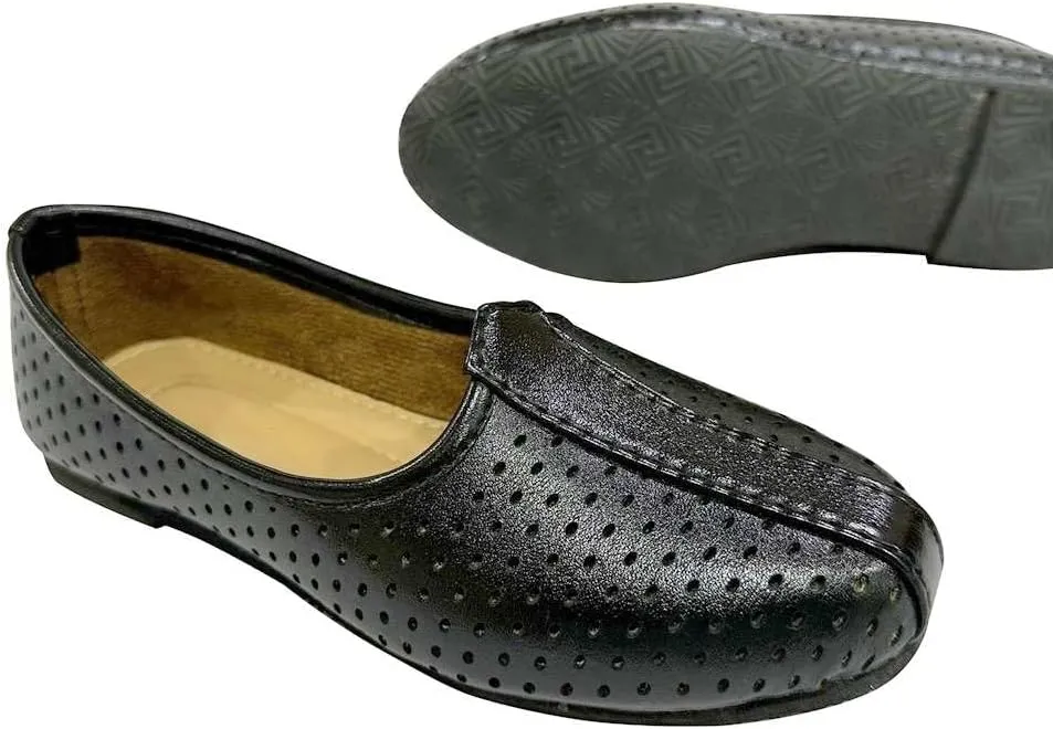 Traditional Unisex Mojari Juttis for Kids - Designer Sherwani Kurta & Lehenga Shoes Stylish - Ethnic Footwear for Boys & Girls