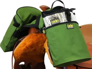 TrailMax Large Horn Saddle Bags; Horn Saddle Bags for Horses; Trail Riding Saddle Bags for Western & Endurance Saddles; Double-Stitched, 600-Denier Poly Saddle Bags