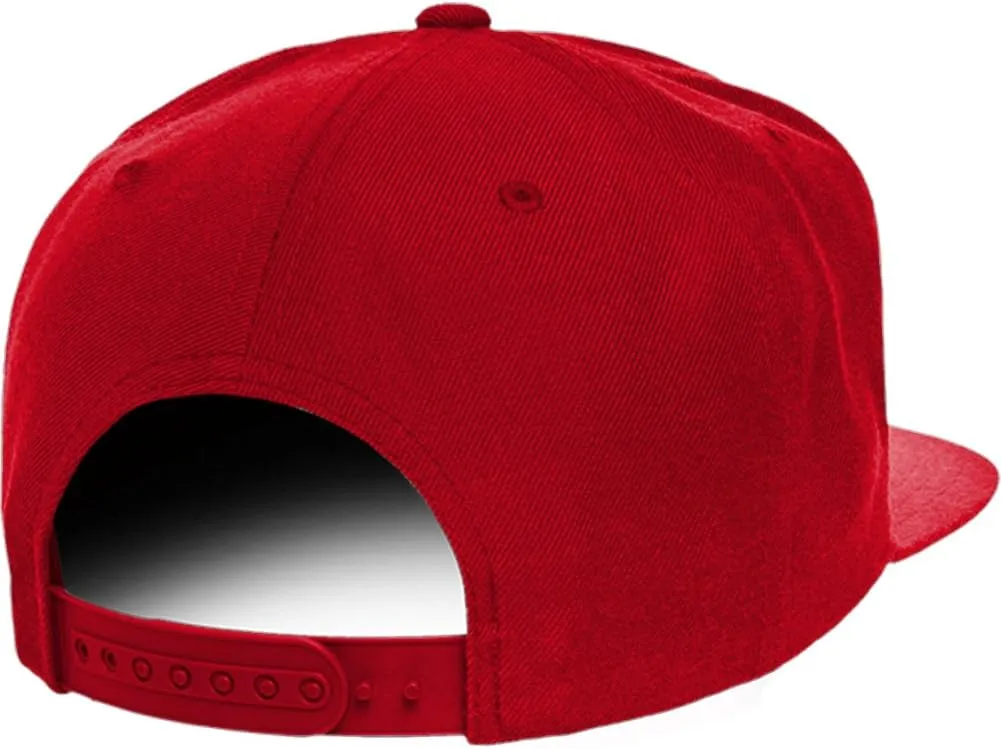 Trendy Apparel Shop Prince Embroidered Flat Bill Adjustable Snapback Cap