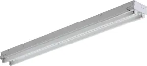 Two-Light T8 C 232 120 GESB Fluorescent Strip Light, 32 watts, 4-feet,120 Volts, White