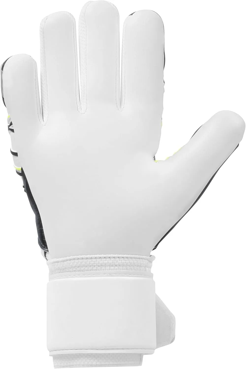 uhlsport | Absolutegrip HN Pro Jr. 2025 | Goalkeeper Gloves | White/Black/Fluo Yellow