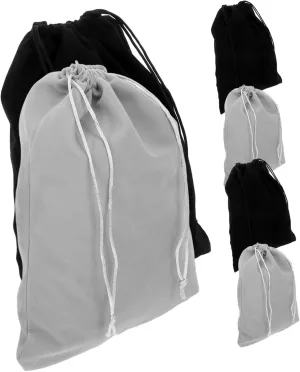 ULTECHNOVO Velvet Jewelry Pouch Sachet 6pcs Set Drawstring Bags for Wedding Favors Coin Pouch Bracelet Case Necklace Holder Soft Material