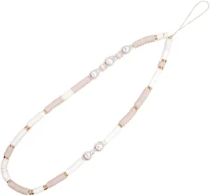 Unique Phone Hanging Chain Stylish DIY Mobile Phone Chain Decor Accessory Beaded Lost Wrist Strap Creative Bag Keychain Decor Durable for Long Term Use