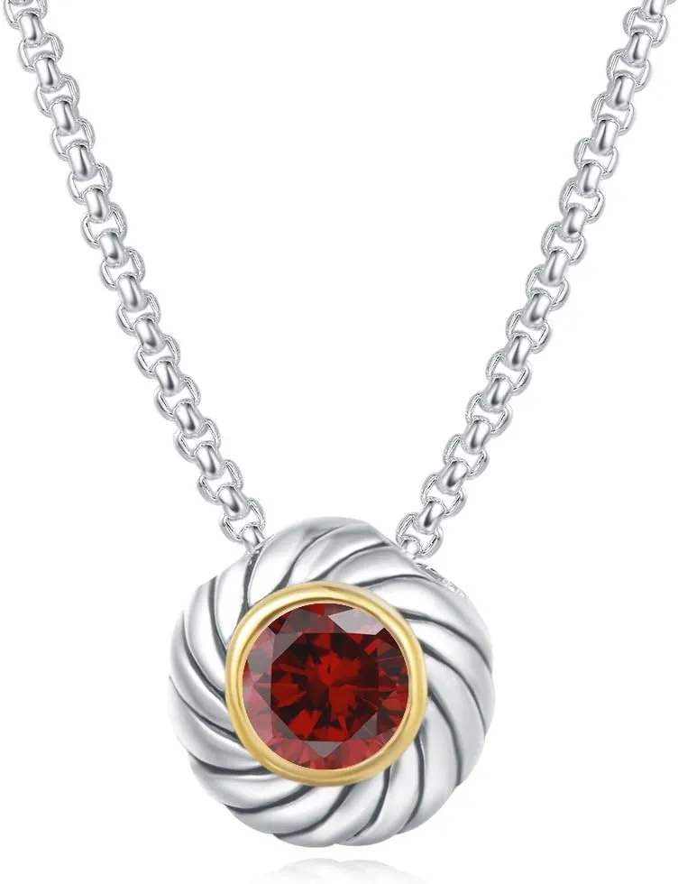 UNY Unique Fahsion Jewelry Sets Designer Inspired CZ Inlaid 2 Tone Womens Valentine's