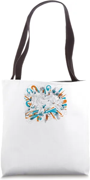 Urban Fencing Art Tote Bag