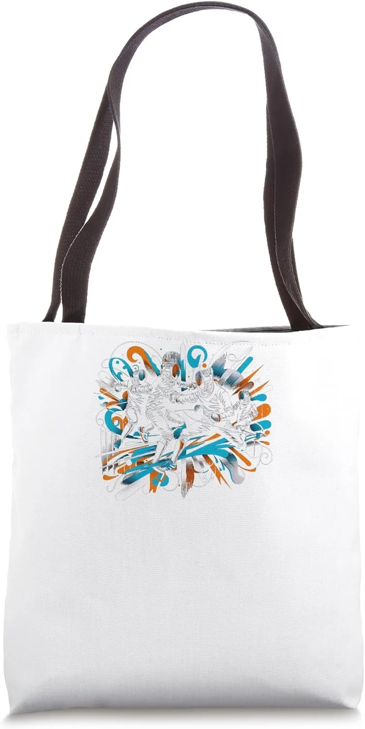 Urban Fencing Art Tote Bag