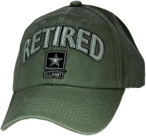 U.S. Army Retired cap. Green