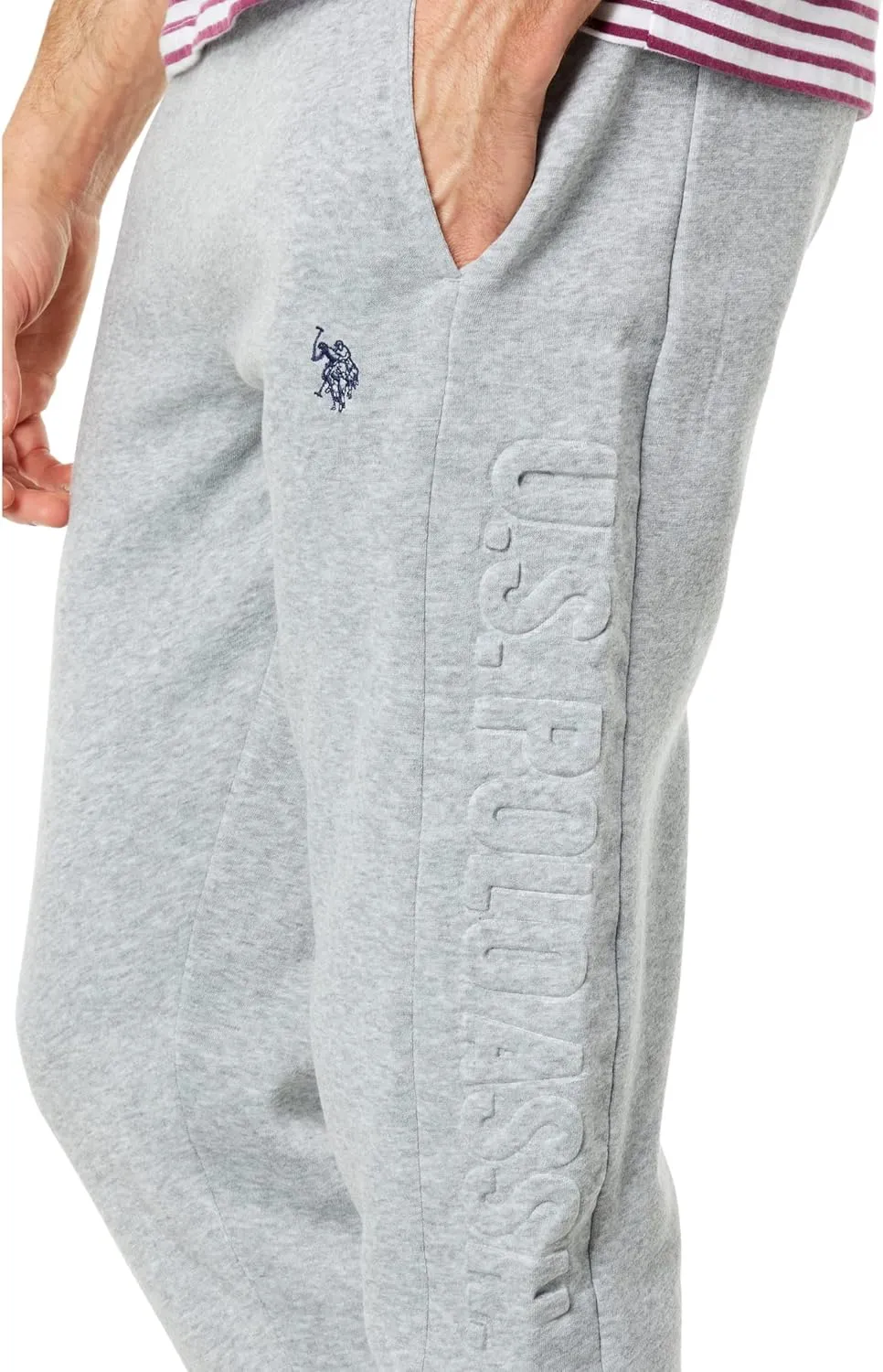 U.S. Polo Assn. Embossed Wordmark Joggers