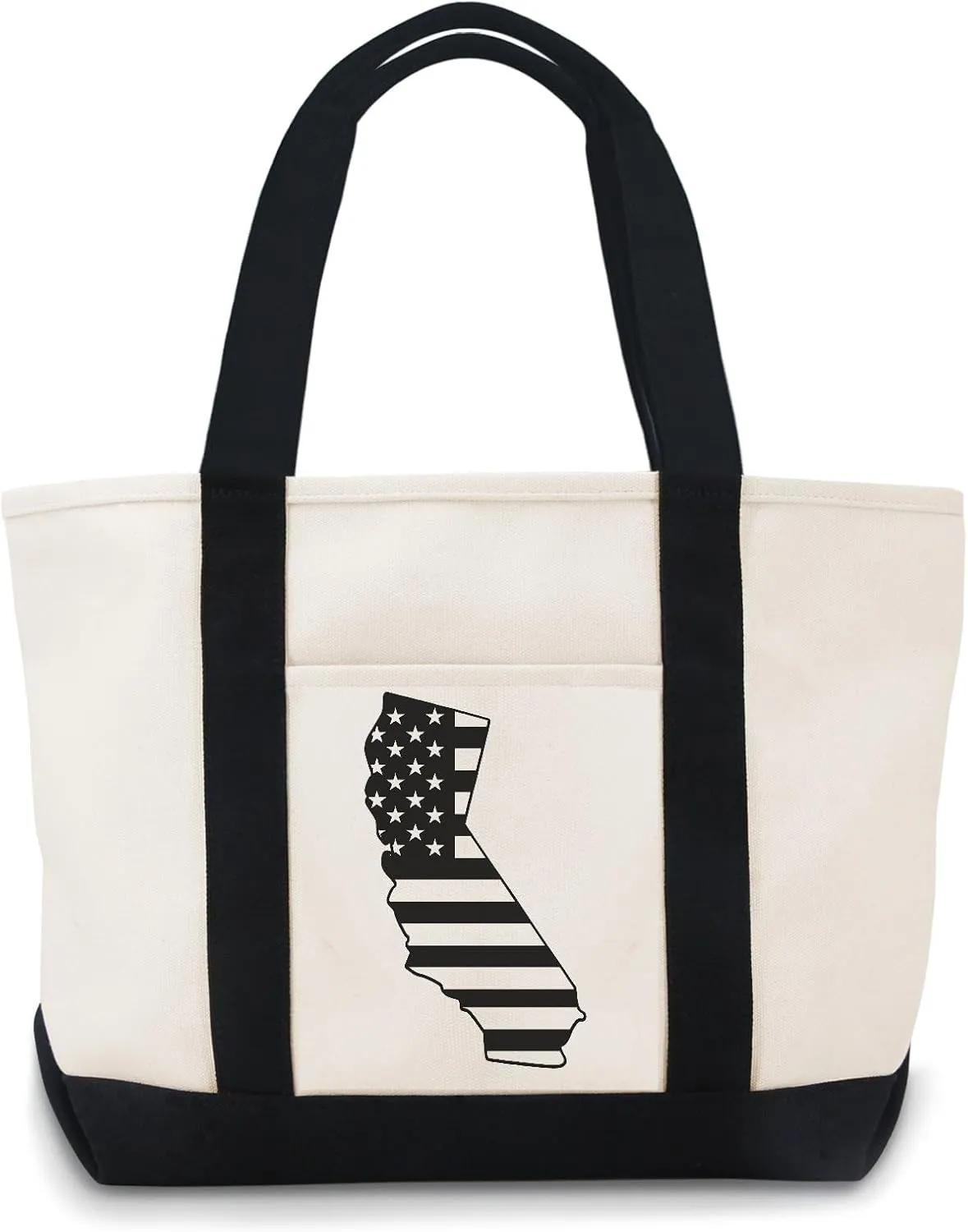 U.S. States Canvas Tote Bag Canvas Bag Use For Grocery Bags,Shopping Bags