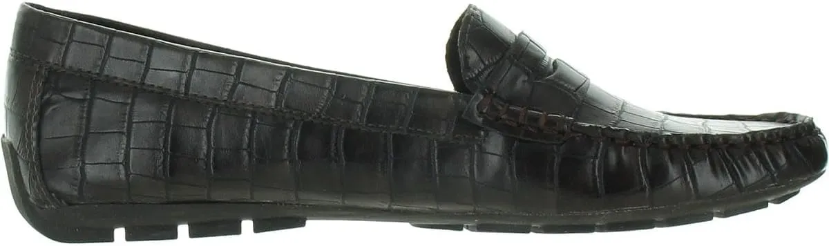VANELi Womens Alika Embossed Crocodile Print Loafers