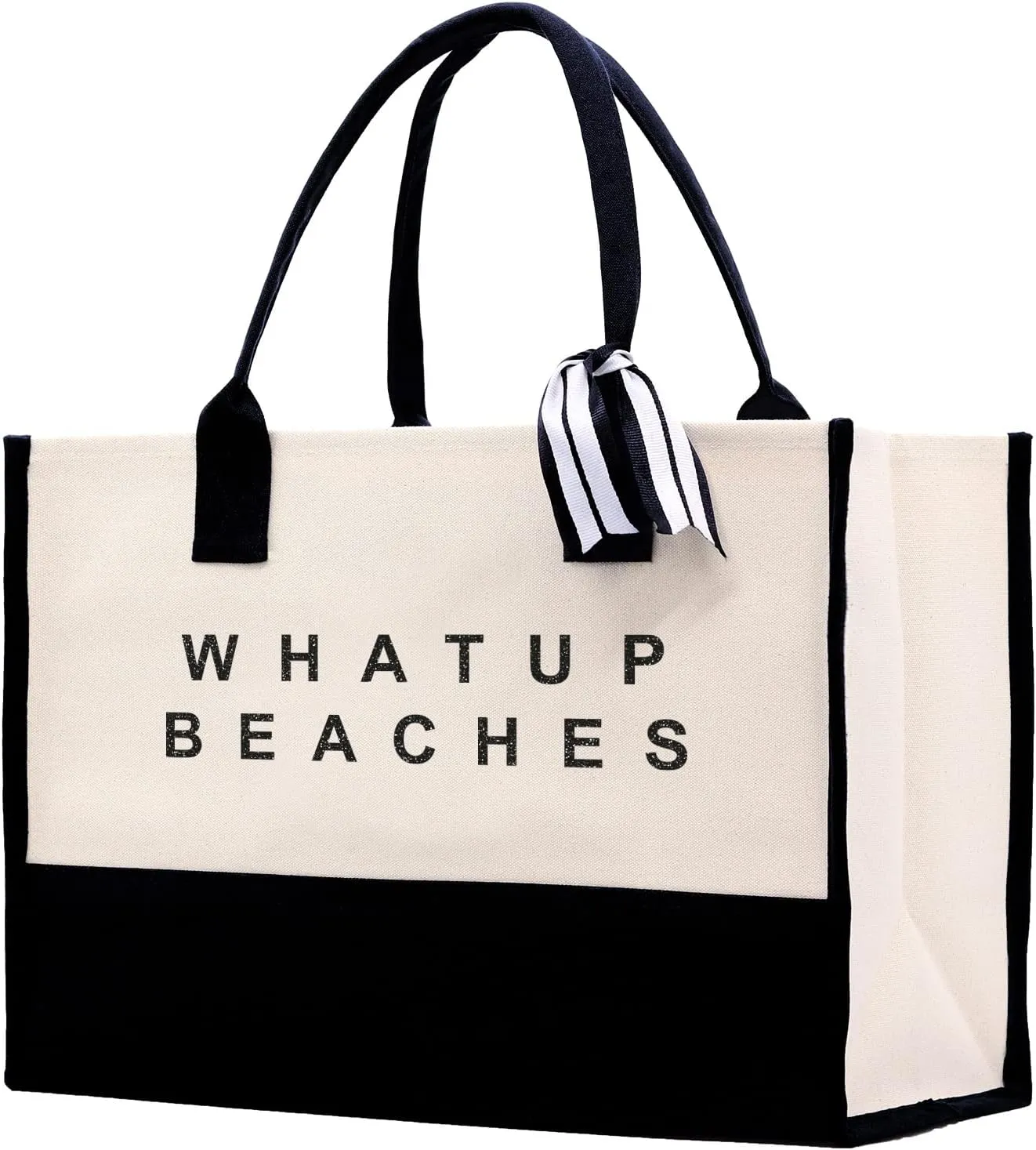 VANESSA ROSELLA Beach Tote Bag Large - Chic Tote Bag for Pool Gym Travel Cruise Picnic Road Trip