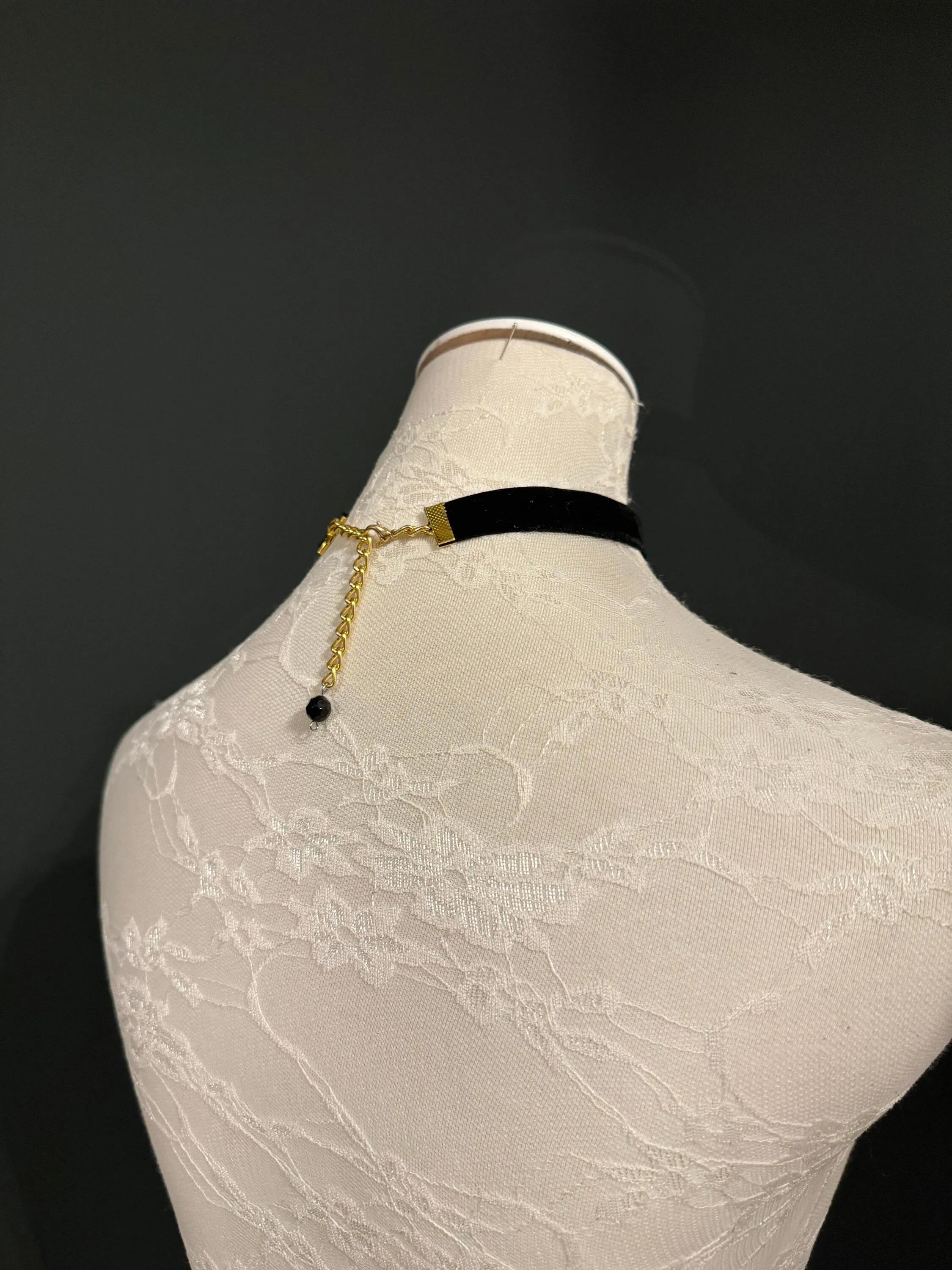 Velvet Black Choker Necklace, 5 Colours available