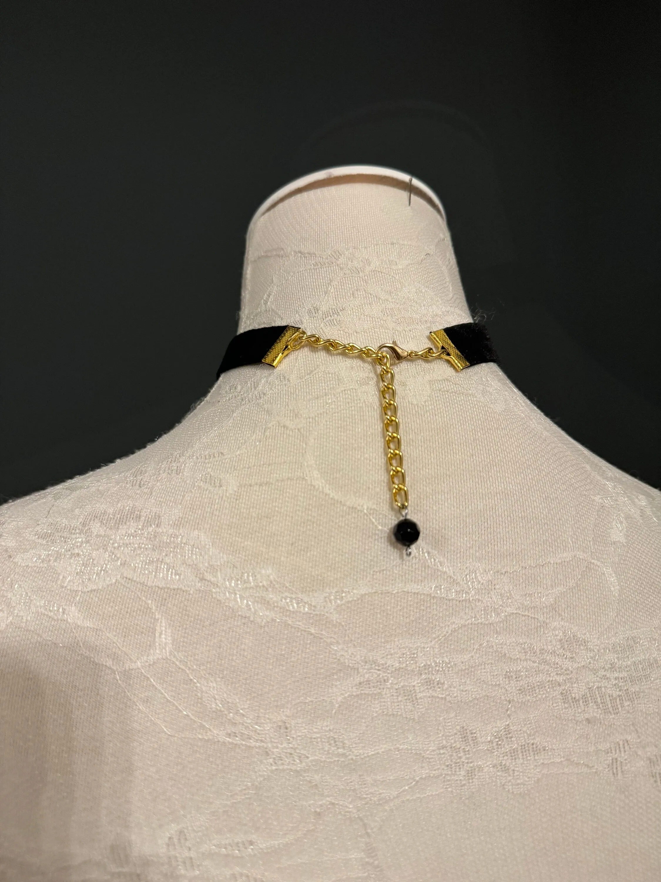 Velvet Black Choker Necklace, 5 Colours available