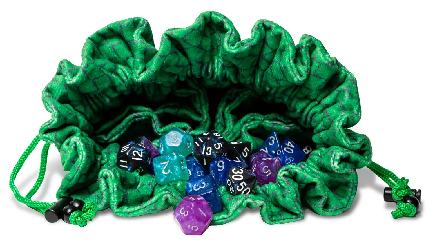 Velvet Dice Bag with Pockets