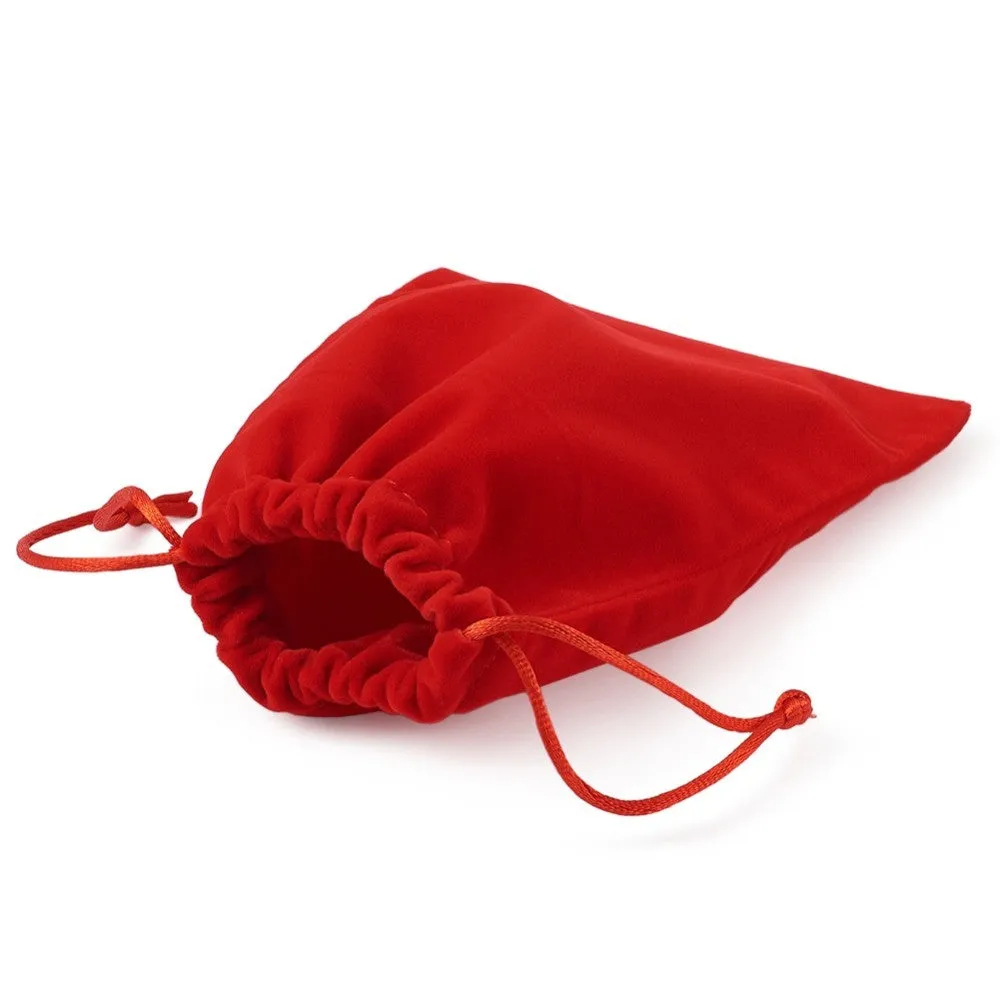 Velvet Red Jewelry Bags