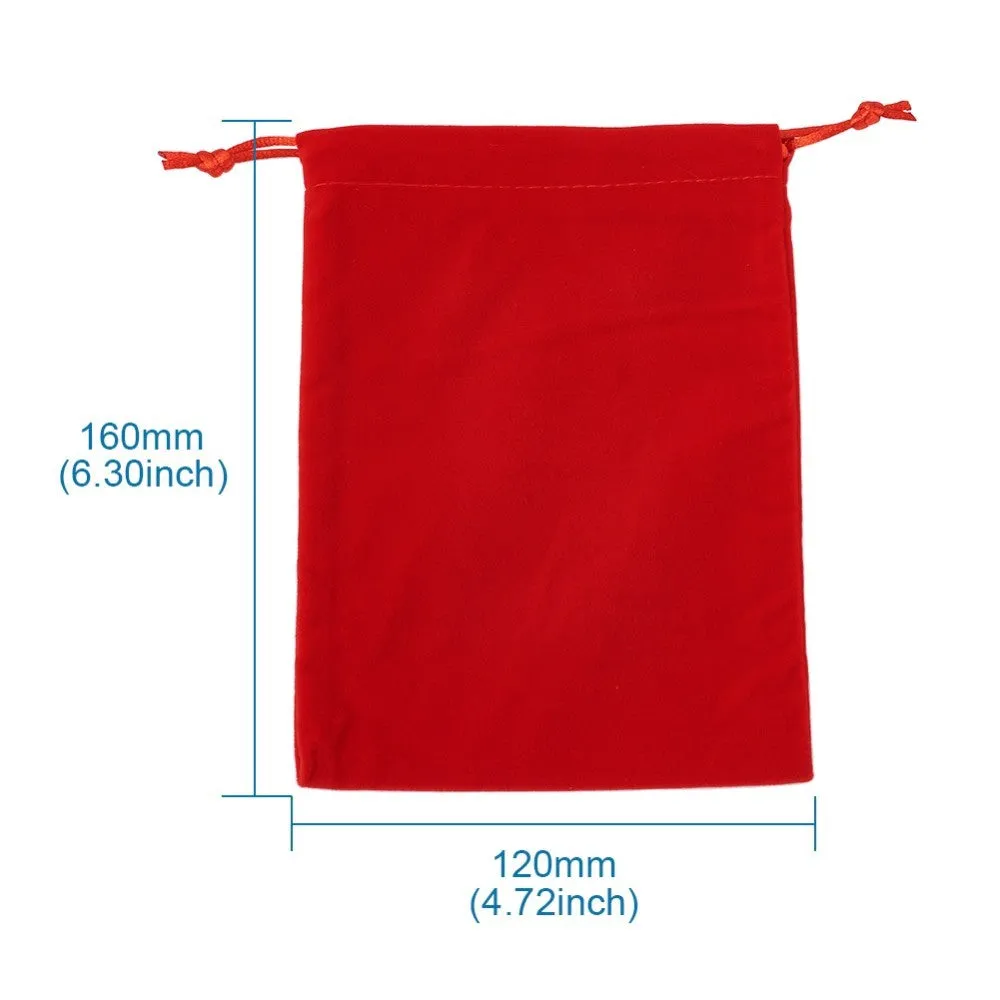 Velvet Red Jewelry Bags