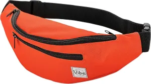 Vibe Festival Gear Fanny Pack for Men Women - Many Prints - Black Holographic Silver Gold Cute Waist Bag for Festival Rave Hiking Running Cycling