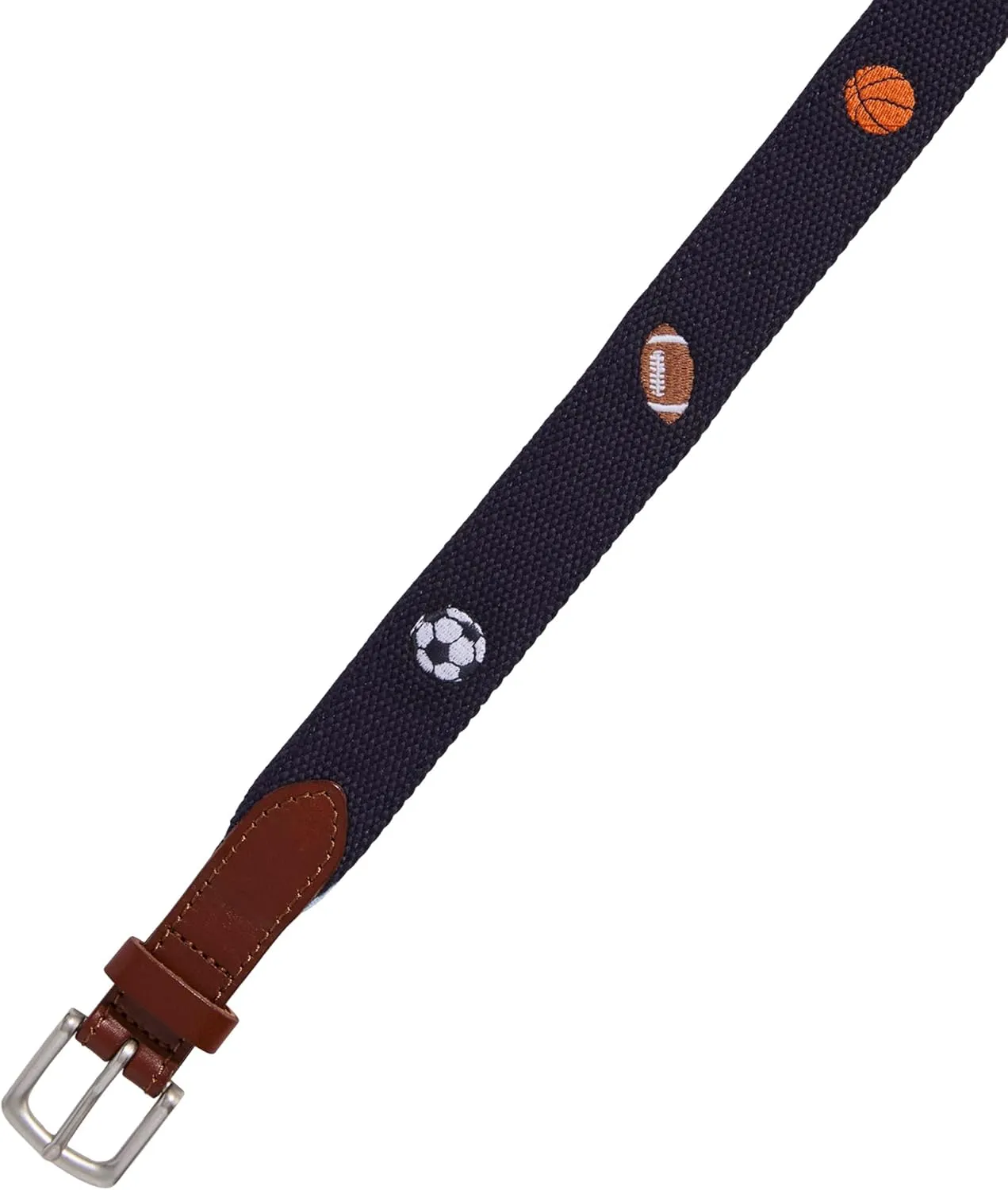 vineyard vines boys Boys' Multi Sport Embroidered Canvas Club Belt
