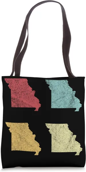 Vintage Missouri Funny Missouri Home Missouri Roots Retro Tote Bag