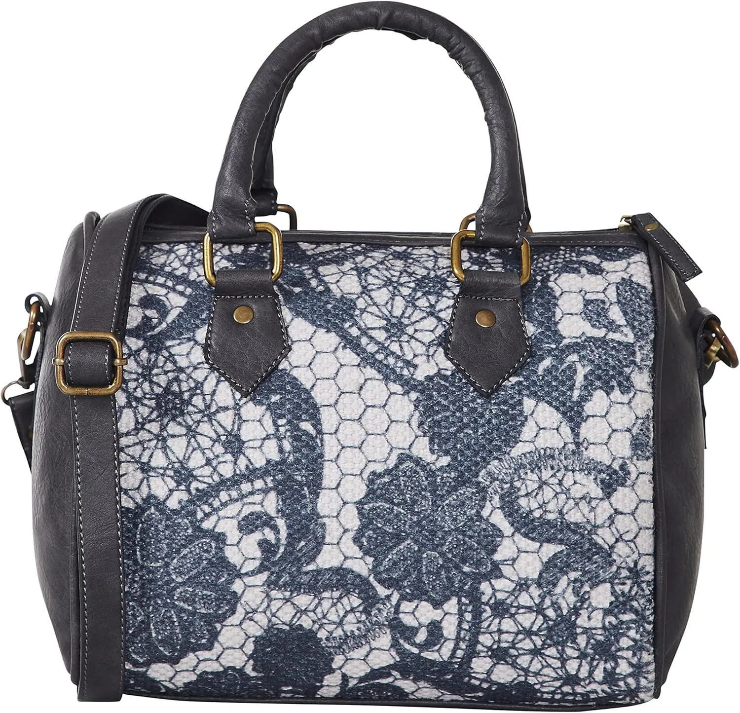 Western Style Inspired Canvas Handbag for Women | Zipper Tote | Crossbody | Stylish Vintage Bags