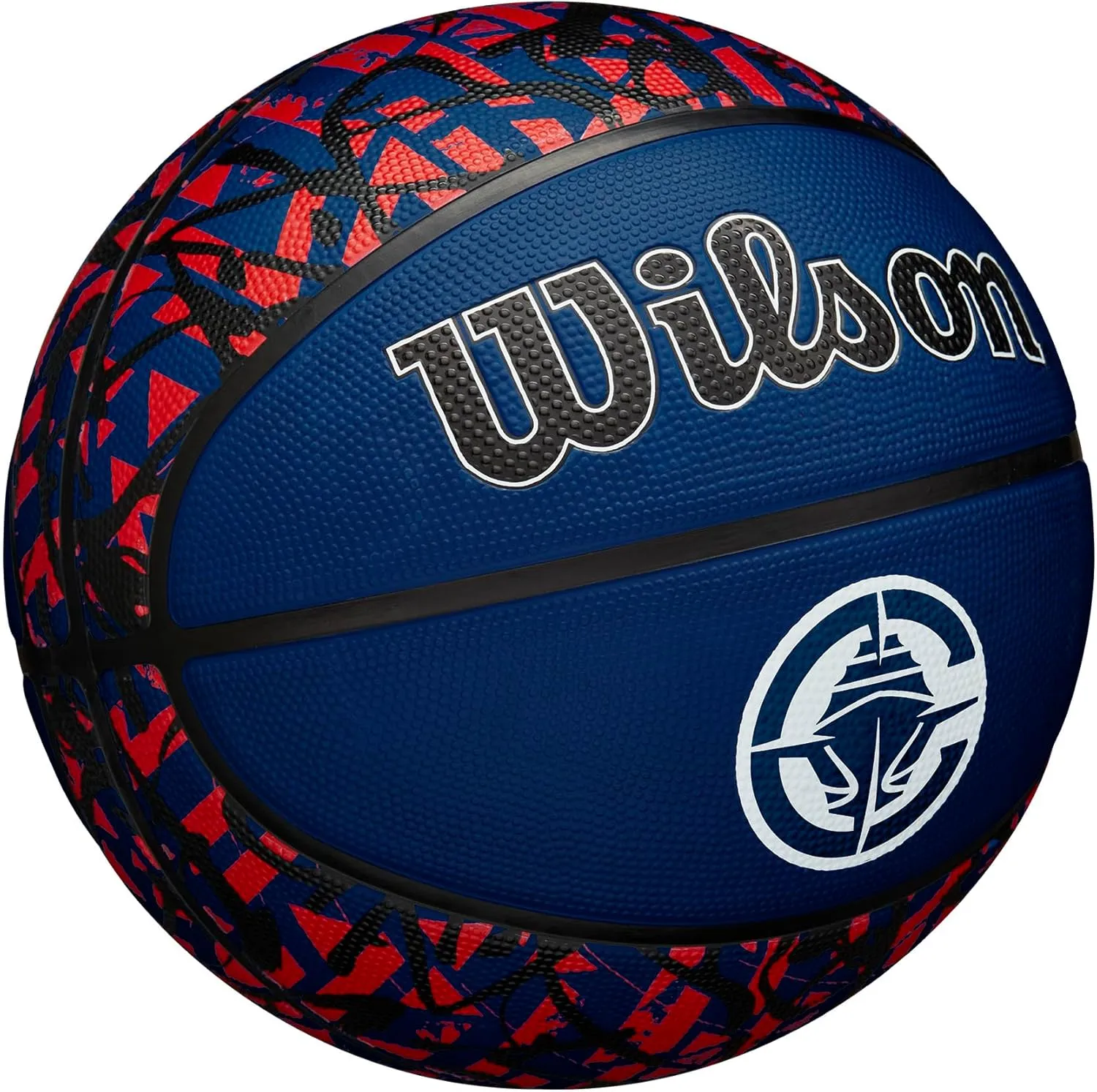 WILSON NBA Team Graffiti Basketballs - Size 7-29.5"
