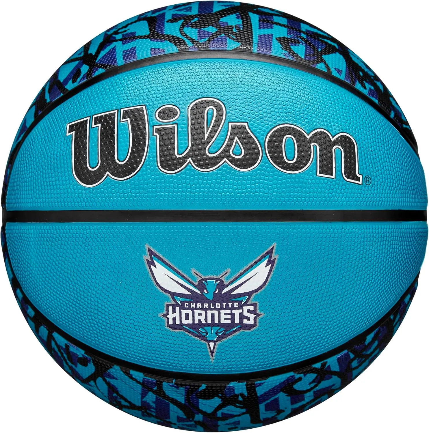 WILSON NBA Team Graffiti Basketballs - Size 7-29.5"