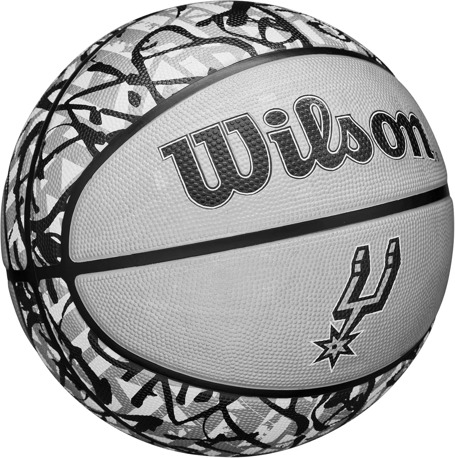 WILSON NBA Team Graffiti Basketballs - Size 7-29.5"