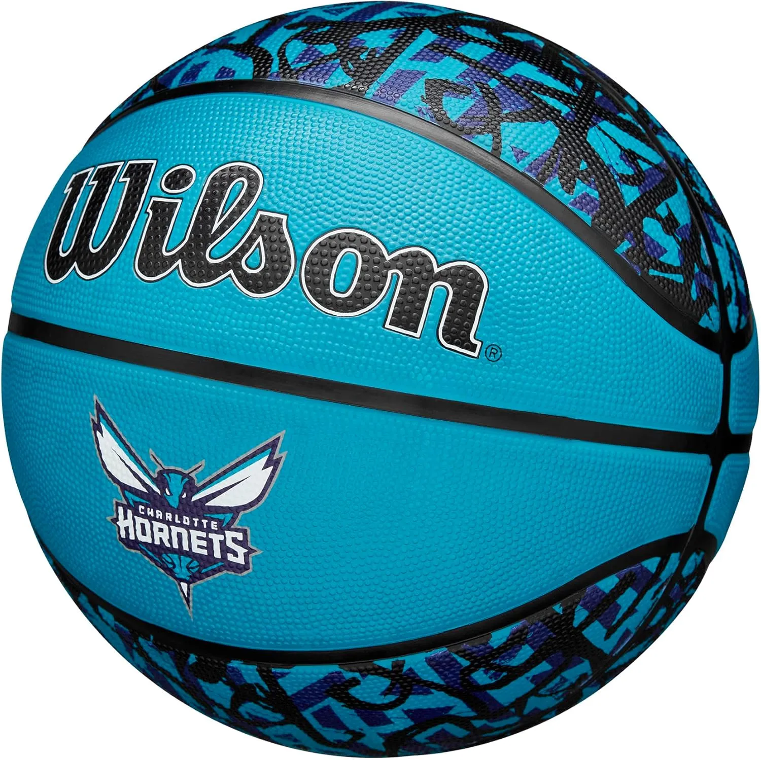 WILSON NBA Team Graffiti Basketballs - Size 7-29.5"