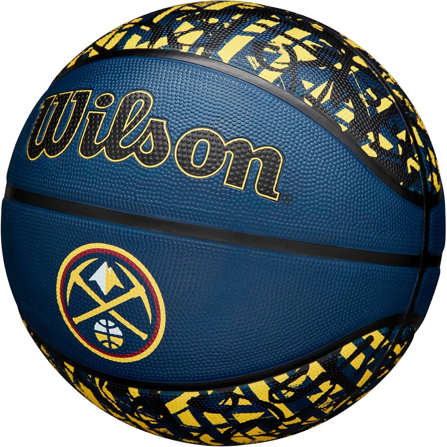 WILSON NBA Team Graffiti Basketballs - Size 7-29.5"