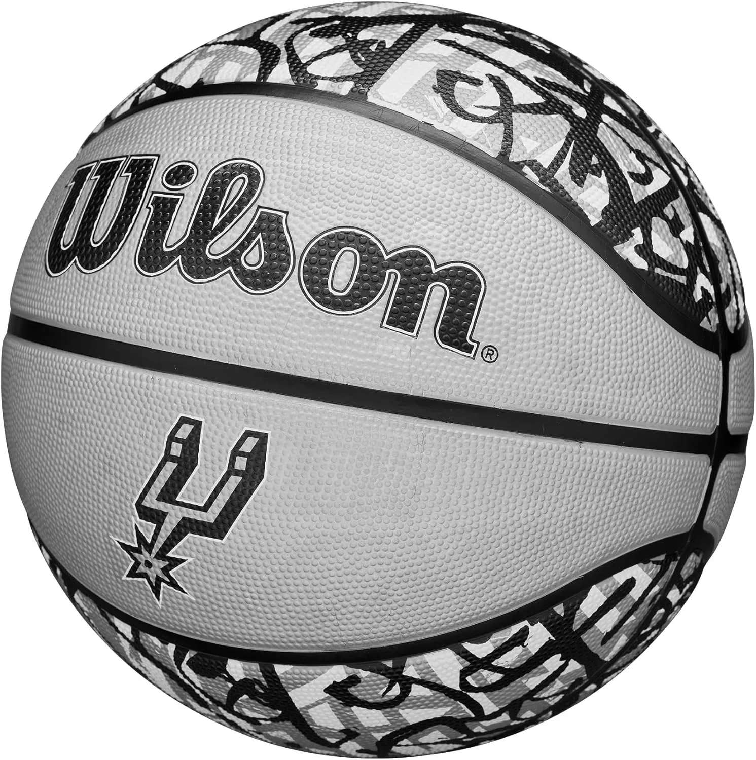 WILSON NBA Team Graffiti Basketballs - Size 7-29.5"