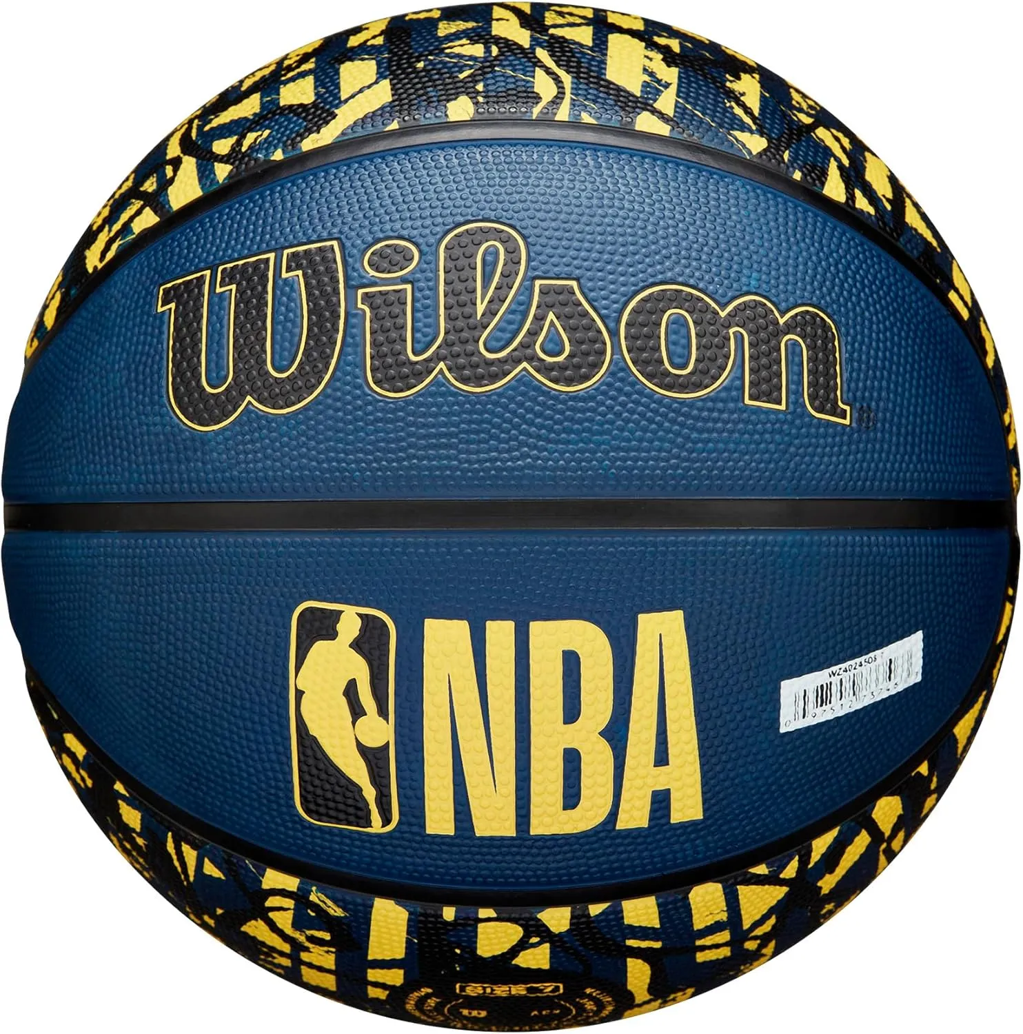 WILSON NBA Team Graffiti Basketballs - Size 7-29.5"