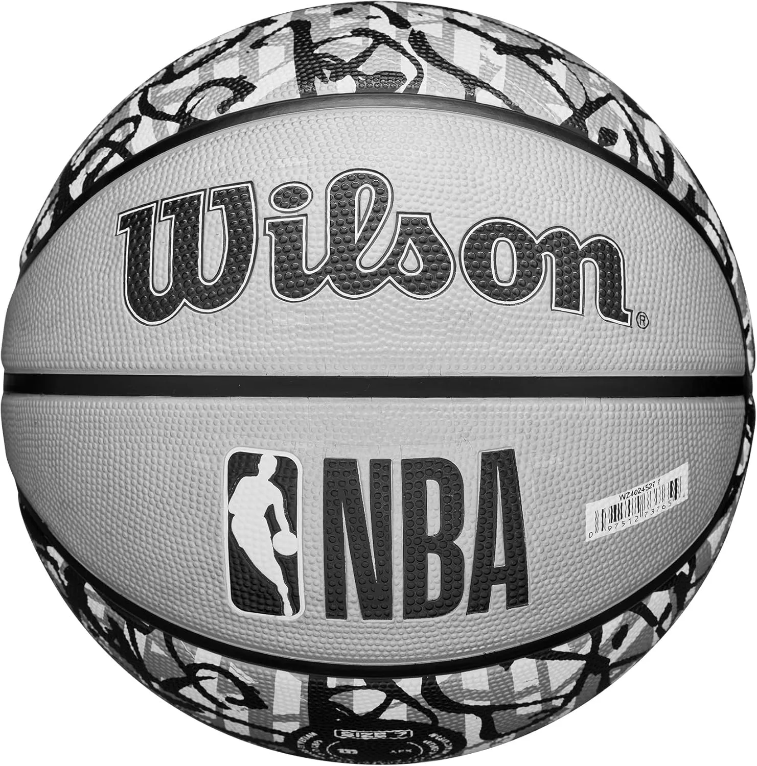 WILSON NBA Team Graffiti Basketballs - Size 7-29.5"