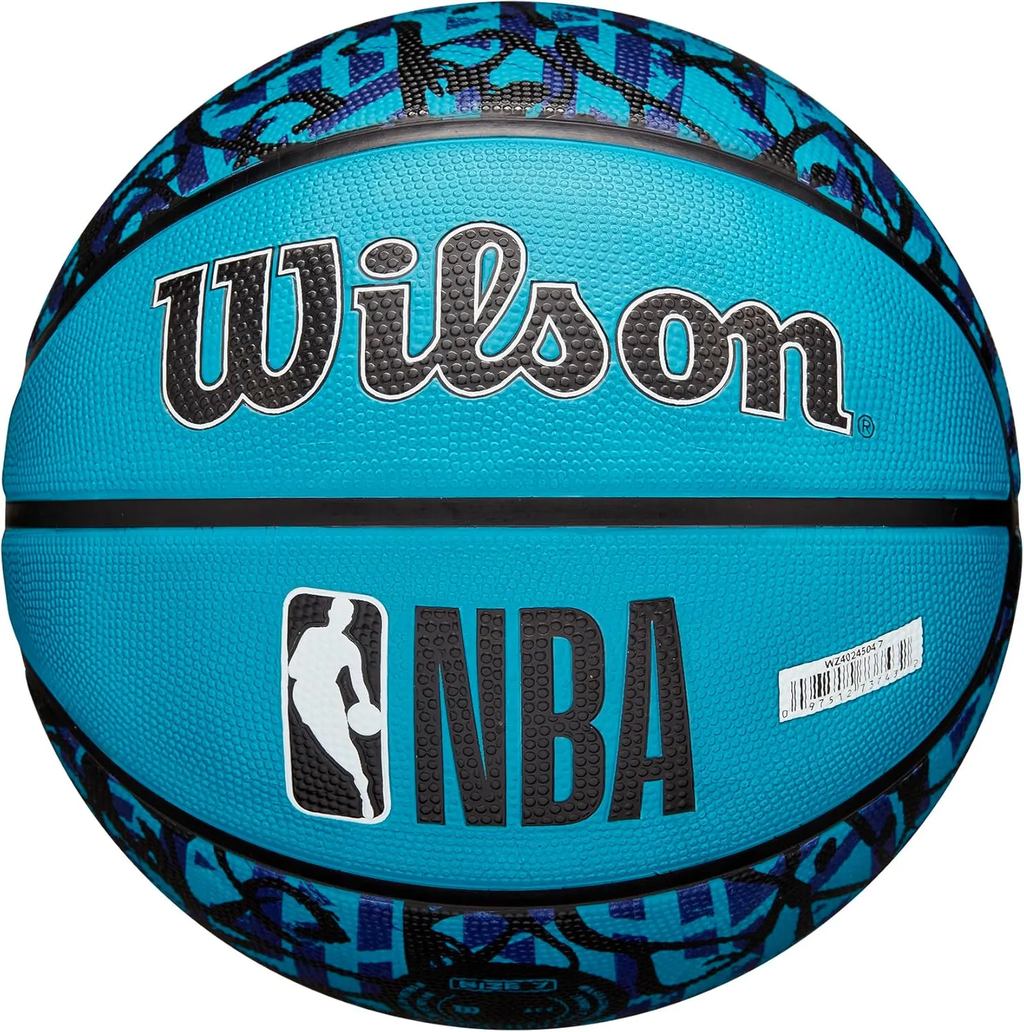 WILSON NBA Team Graffiti Basketballs - Size 7-29.5"