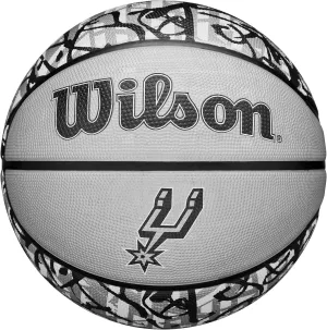 WILSON NBA Team Graffiti Basketballs - Size 7-29.5"