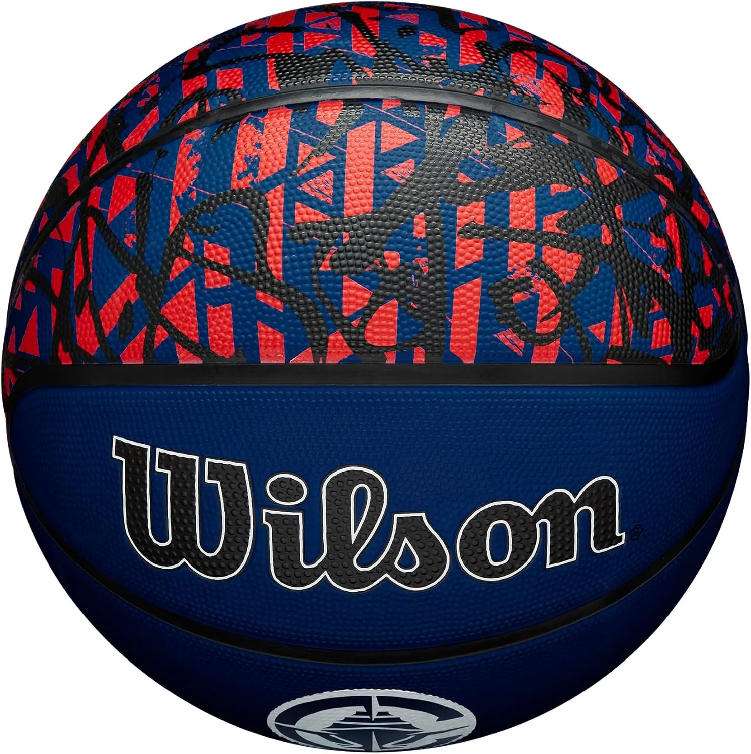 WILSON NBA Team Graffiti Basketballs - Size 7-29.5"