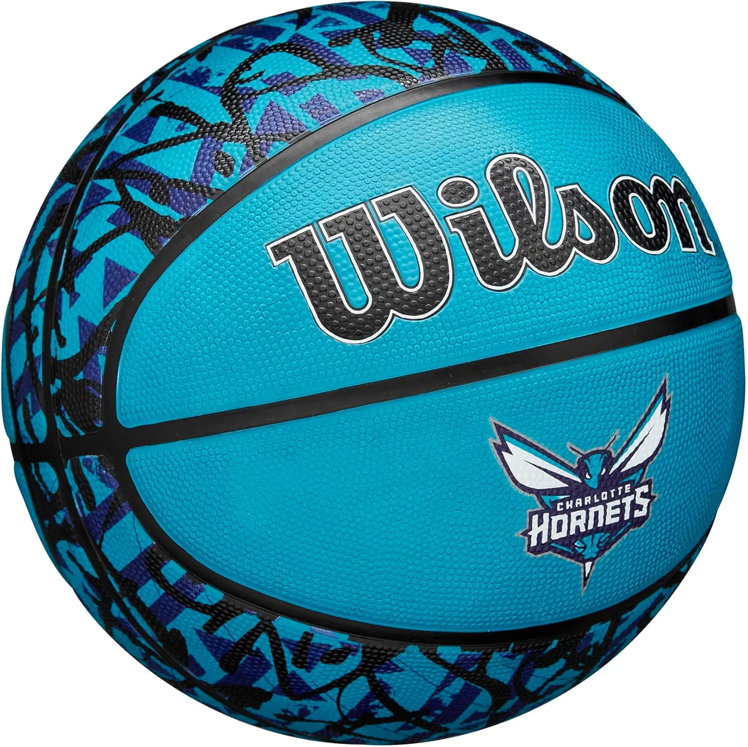 WILSON NBA Team Graffiti Basketballs - Size 7-29.5"