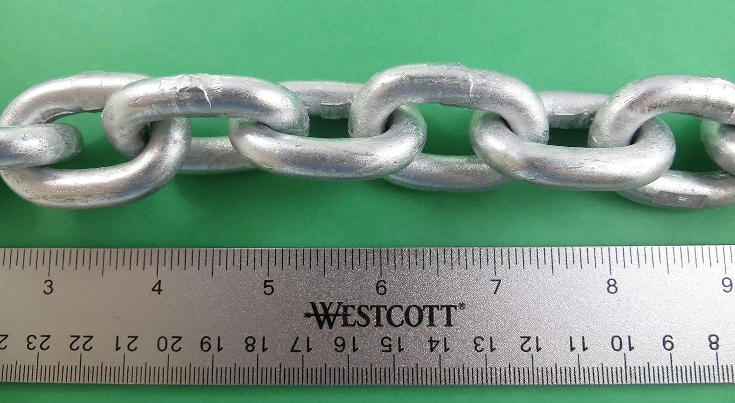 Windlass 5/16" x 10' ISO G4 Anchor Chain HDG with Galvanized Shackles
