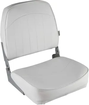 Wise 8WD734PLS-710 Standard Low Back Boat Seat, White