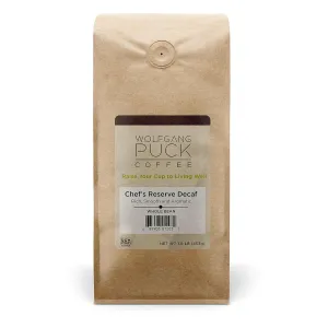 Wolfgang Puck Coffee, Chef's Reserve Decaf, Whole Bean Coffee, 1-Pound