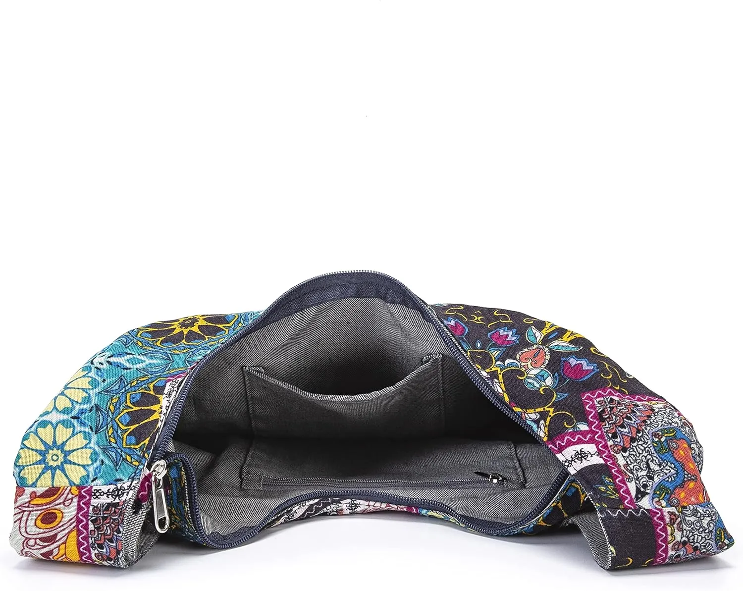 Women Shoulder Handbags Fashion canvas Hippie Crossbody Bags Bohemian Animal Prints Hobo Bags
