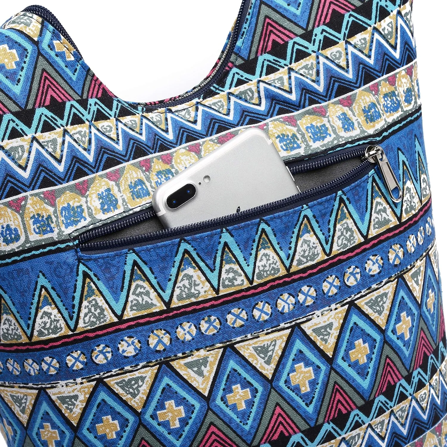 Women Shoulder Handbags Fashion canvas Hippie Crossbody Bags Bohemian Animal Prints Hobo Bags