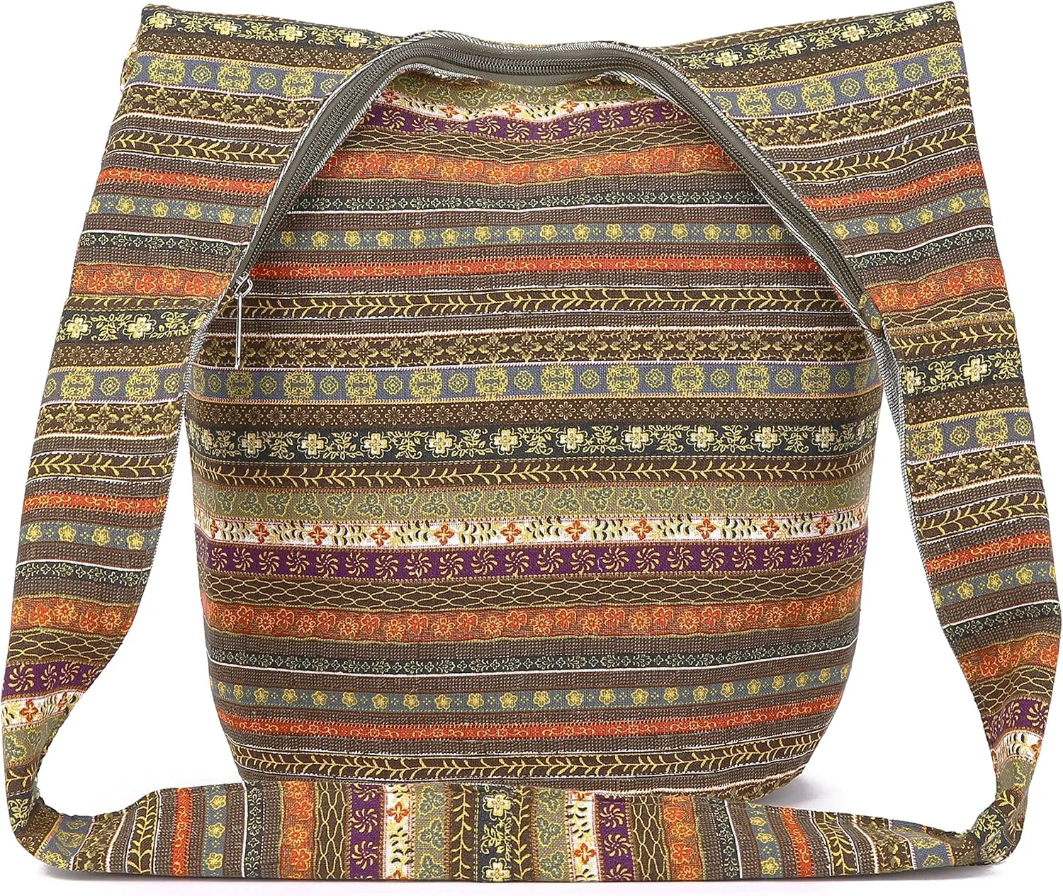 Women Shoulder Handbags Fashion canvas Hippie Crossbody Bags Bohemian Animal Prints Hobo Bags