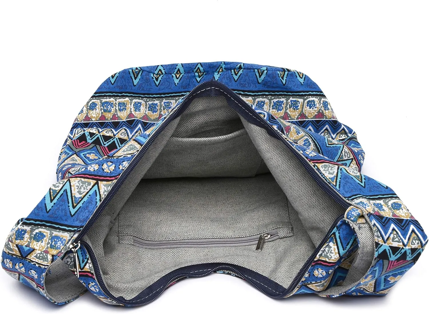 Women Shoulder Handbags Fashion canvas Hippie Crossbody Bags Bohemian Animal Prints Hobo Bags