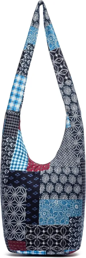 Women Shoulder Handbags Fashion canvas Hippie Crossbody Bags Bohemian Animal Prints Hobo Bags