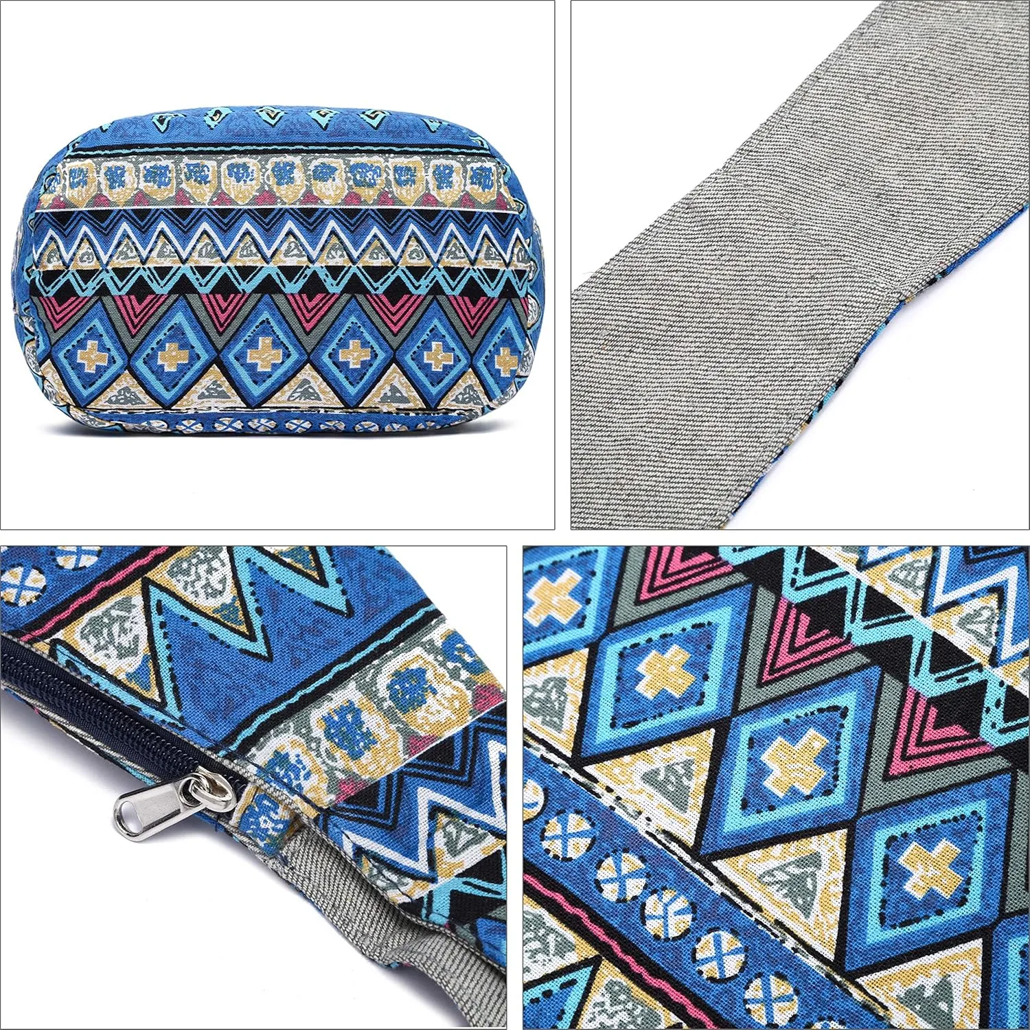 Women Shoulder Handbags Fashion canvas Hippie Crossbody Bags Bohemian Animal Prints Hobo Bags